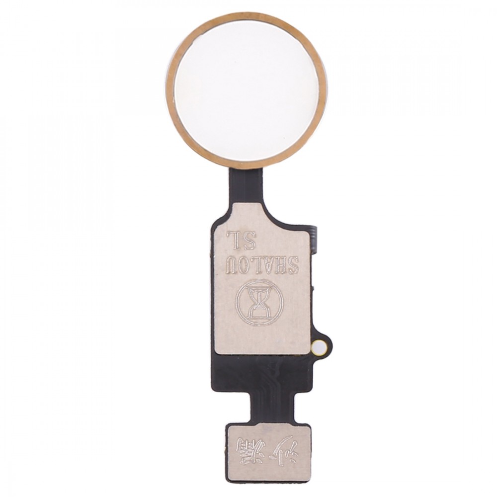 Home Button (5th gen) with Flex Cable for iPhone 8 Plus / 7 Plus / 8 / 7 (Gold) iPhone Replacement Parts Apple iPhone 8